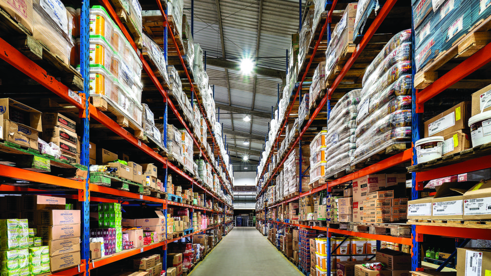 Distribuição de produtos